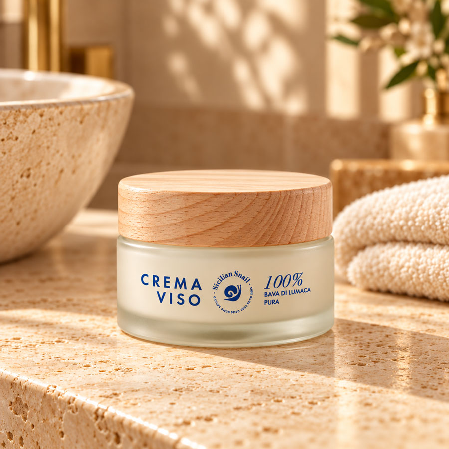 crema viso bava di lumaca